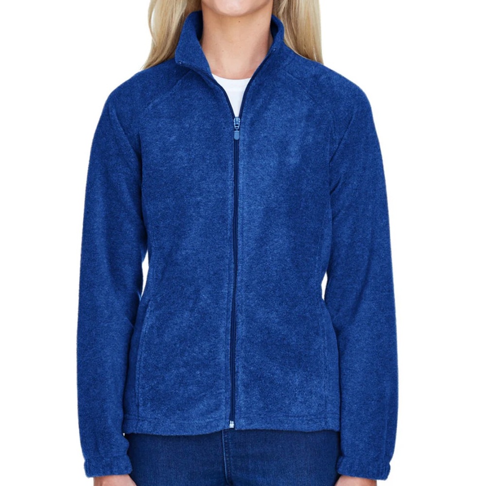 The North Face Colbalt Blue Long Sleeve Running Yoga Fleece Jacket EUC sz S